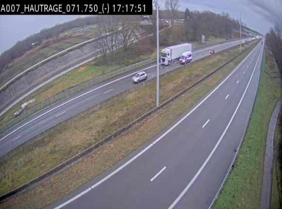 <h2>Webcam autoroute Belgique - Hautrage - E19 - BK 71.7</h2>
