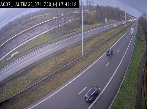 <h2>Webcam autoroute Belgique - Hautrage - E19 - BK 71.7</h2>