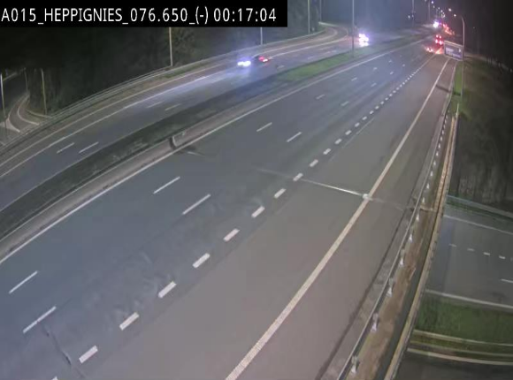 <h2>Webcam autoroute Belgique - Heppignies - E42 direction Namur - BK 76.4</h2>