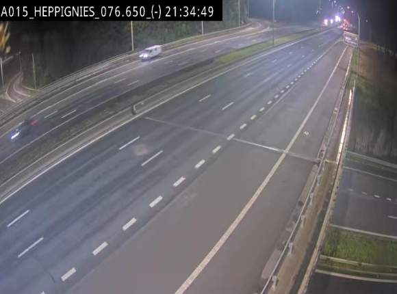 <h2>Webcam autoroute Belgique - Heppignies - E42 direction Namur - BK 76.4</h2>