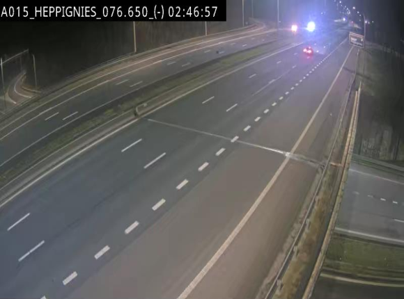 <h2>Webcam autoroute Belgique - Heppignies - E42 direction Namur - BK 76.4</h2>