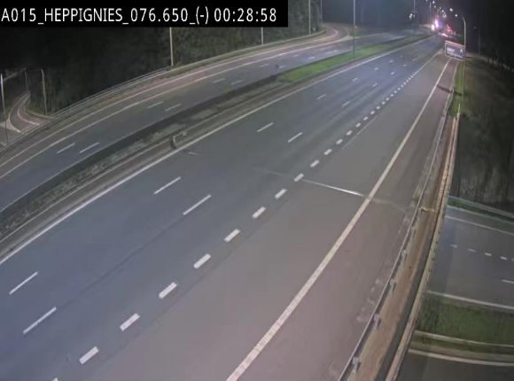 <h2>Webcam autoroute Belgique - Heppignies - E42 direction Namur - BK 76.4</h2>