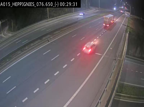 <h2>Webcam autoroute Belgique - Heppignies - E42 direction Namur - BK 76.4</h2>