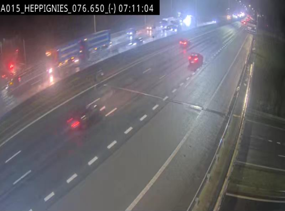 <h2>Webcam autoroute Belgique - Heppignies - E42 direction Namur - BK 76.4</h2>