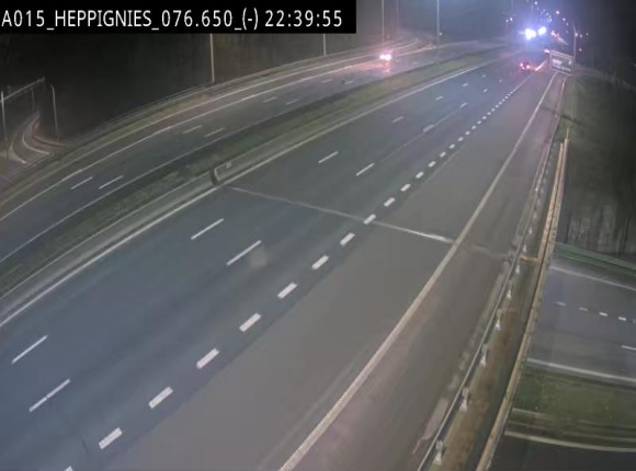 <h2>Webcam autoroute Belgique - Heppignies - E42 direction Namur - BK 76.4</h2>