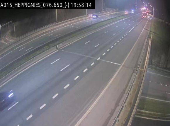 <h2>Webcam autoroute Belgique - Heppignies - E42 direction Namur - BK 76.4</h2>