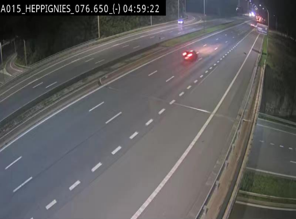 <h2>Webcam autoroute Belgique - Heppignies - E42 direction Namur - BK 76.4</h2>