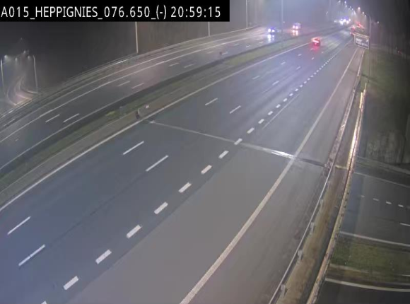 <h2>Webcam autoroute Belgique - Heppignies - E42 direction Namur - BK 76.4</h2>
