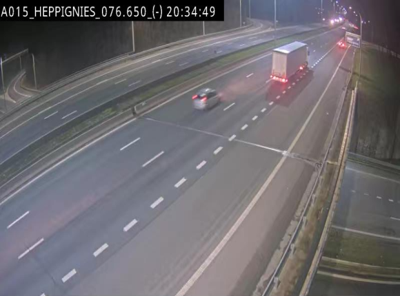 <h2>Webcam autoroute Belgique - Heppignies - E42 direction Namur - BK 76.4</h2>