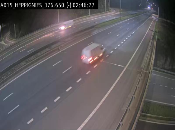 <h2>Webcam autoroute Belgique - Heppignies - E42 direction Namur - BK 76.4</h2>