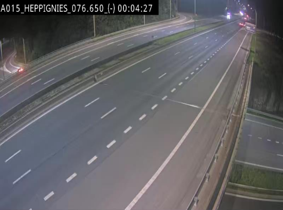<h2>Webcam autoroute Belgique - Heppignies - E42 direction Namur - BK 76.4</h2>