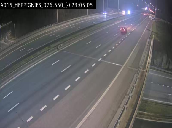 <h2>Webcam autoroute Belgique - Heppignies - E42 direction Namur - BK 76.4</h2>