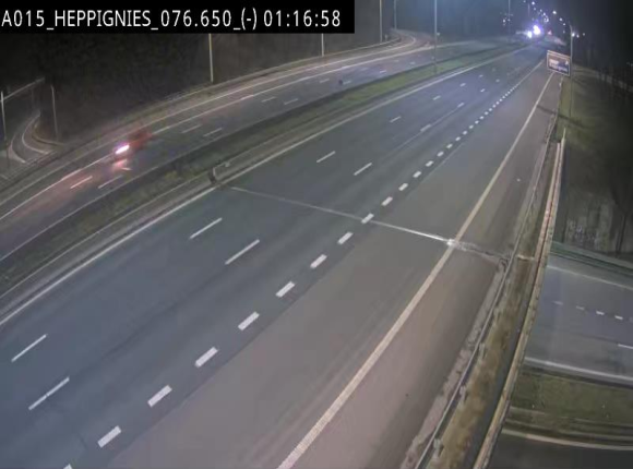 <h2>Webcam autoroute Belgique - Heppignies - E42 direction Namur - BK 76.4</h2>