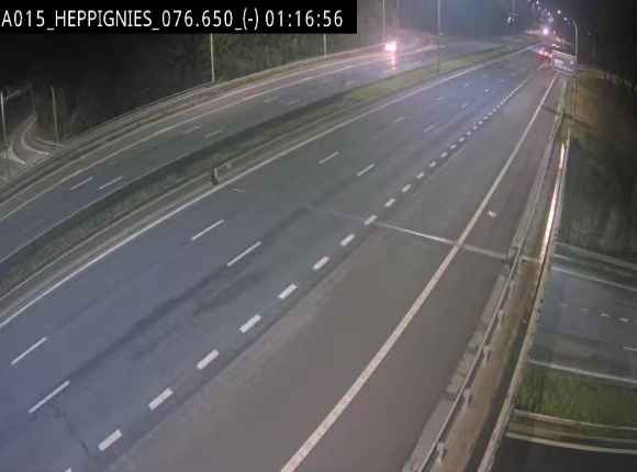<h2>Webcam autoroute Belgique - Heppignies - E42 direction Namur - BK 76.4</h2>