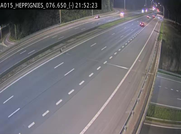 <h2>Webcam autoroute Belgique - Heppignies - E42 direction Namur - BK 76.4</h2>