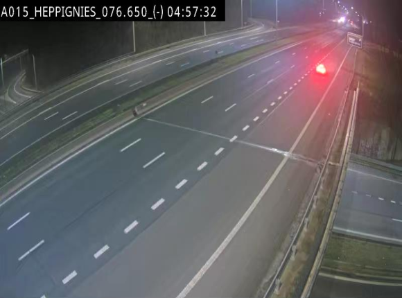 <h2>Webcam autoroute Belgique - Heppignies - E42 direction Namur - BK 76.4</h2>