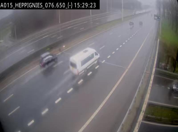 <h2>Webcam autoroute Belgique - Heppignies - E42 direction Namur - BK 76.4</h2>