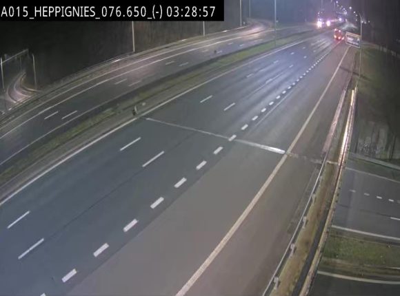 <h2>Webcam autoroute Belgique - Heppignies - E42 direction Namur - BK 76.4</h2>
