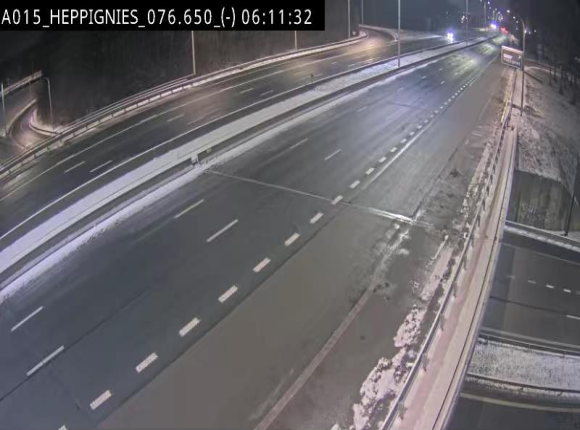 <h2>Webcam autoroute Belgique - Heppignies - E42 direction Namur - BK 76.4</h2>