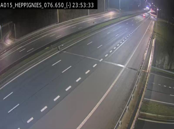 <h2>Webcam autoroute Belgique - Heppignies - E42 direction Namur - BK 76.4</h2>