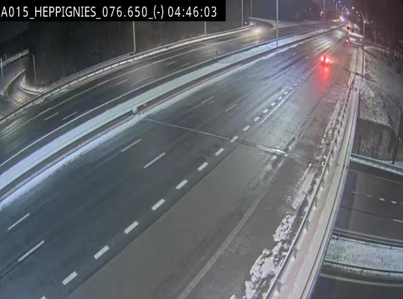 <h2>Webcam autoroute Belgique - Heppignies - E42 direction Namur - BK 76.4</h2>