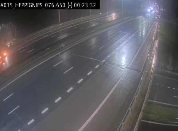 <h2>Webcam autoroute Belgique - Heppignies - E42 direction Namur - BK 76.4</h2>