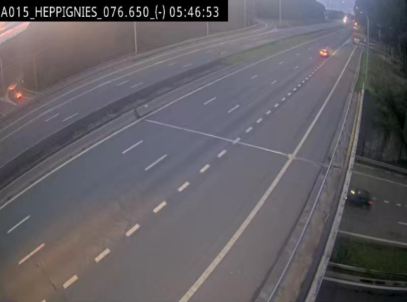 <h2>Webcam autoroute Belgique - Heppignies - E42 direction Namur - BK 76.4</h2>