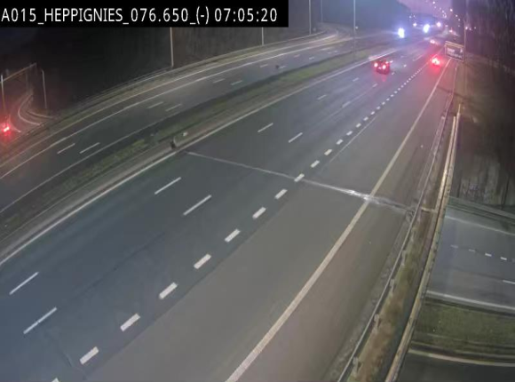 <h2>Webcam autoroute Belgique - Heppignies - E42 direction Namur - BK 76.4</h2>