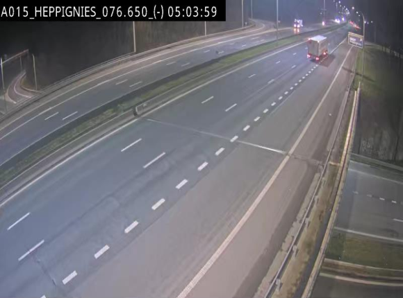 <h2>Webcam autoroute Belgique - Heppignies - E42 direction Namur - BK 76.4</h2>