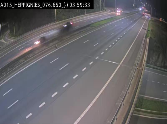 <h2>Webcam autoroute Belgique - Heppignies - E42 direction Namur - BK 76.4</h2>