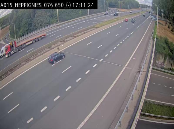 <h2>Webcam autoroute Belgique - Heppignies - E42 direction Namur - BK 76.4</h2>