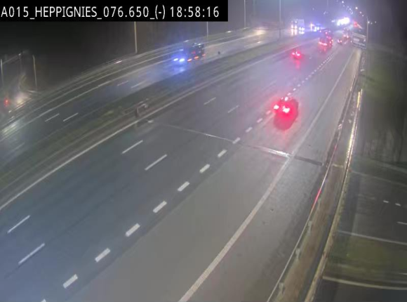 <h2>Webcam autoroute Belgique - Heppignies - E42 direction Namur - BK 76.4</h2>