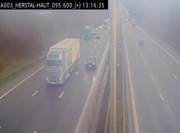 <h2>Webcam autoroute Belgique - Herstal - E40 direction Aix-la-Chapelle - BK 97</h2>