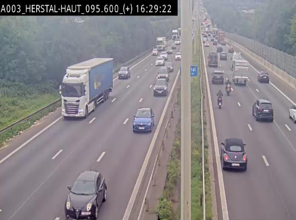 <h2>Webcam autoroute Belgique - Herstal - E40 direction Aix-la-Chapelle - BK 97</h2>