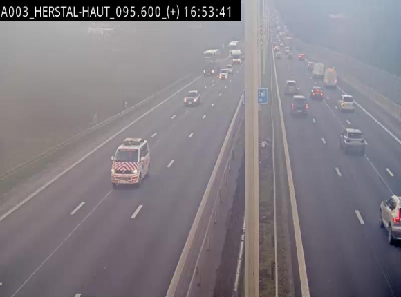 <h2>Webcam autoroute Belgique - Herstal - E40 direction Aix-la-Chapelle - BK 97</h2>