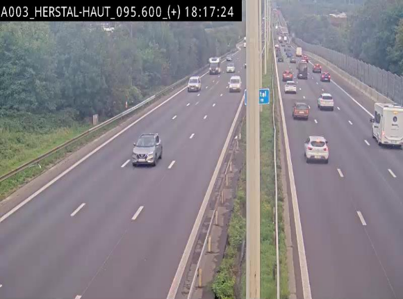 <h2>Webcam autoroute Belgique - Herstal - E40 direction Aix-la-Chapelle - BK 97</h2>