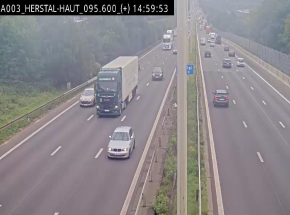 <h2>Webcam autoroute Belgique - Herstal - E40 direction Aix-la-Chapelle - BK 97</h2>