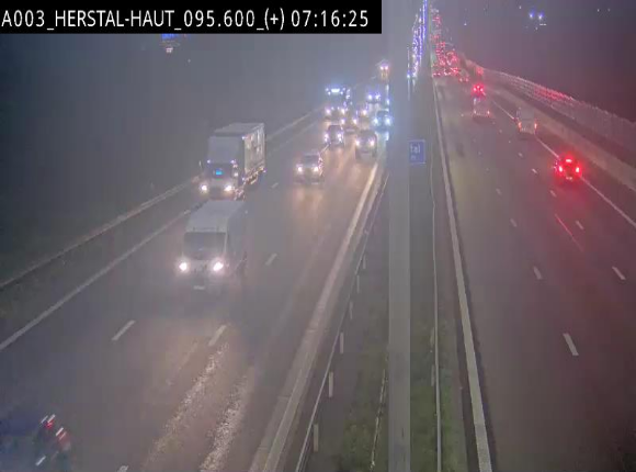 <h2>Webcam autoroute Belgique - Herstal - E40 direction Aix-la-Chapelle - BK 97</h2>