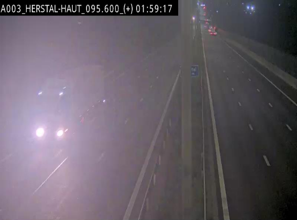 <h2>Webcam autoroute Belgique - Herstal - E40 direction Aix-la-Chapelle - BK 97</h2>
