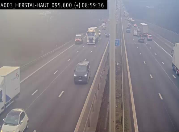<h2>Webcam autoroute Belgique - Herstal - E40 direction Aix-la-Chapelle - BK 97</h2>
