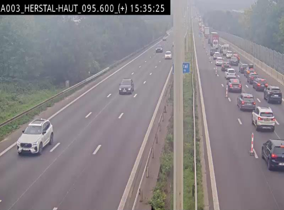 <h2>Webcam autoroute Belgique - Herstal - E40 direction Aix-la-Chapelle - BK 97</h2>