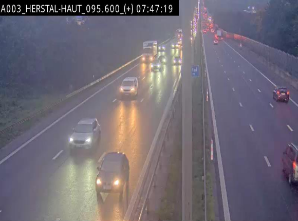 <h2>Webcam autoroute Belgique - Herstal - E40 direction Aix-la-Chapelle - BK 97</h2>