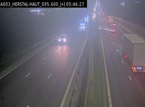 <h2>Webcam autoroute Belgique - Herstal - E40 direction Aix-la-Chapelle - BK 97</h2>