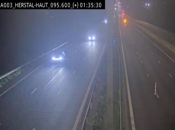 <h2>Webcam autoroute Belgique - Herstal - E40 direction Aix-la-Chapelle - BK 97</h2>