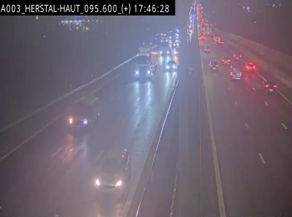 Webcam autoroute Belgique - Herstal - E40 direction Aix-la-Chapelle - BK 97
