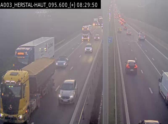 <h2>Webcam autoroute Belgique - Herstal - E40 direction Aix-la-Chapelle - BK 97</h2>