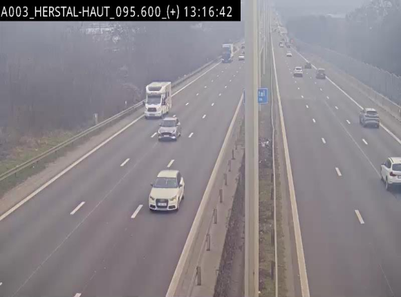 <h2>Webcam autoroute Belgique - Herstal - E40 direction Aix-la-Chapelle - BK 97</h2>