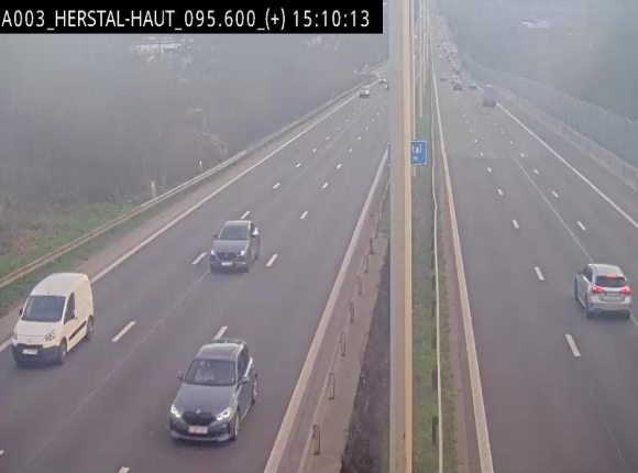<h2>Webcam autoroute Belgique - Herstal - E40 direction Aix-la-Chapelle - BK 97</h2>