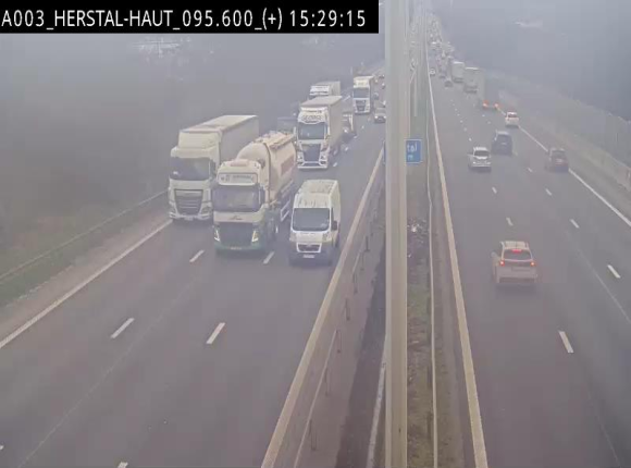 <h2>Webcam autoroute Belgique - Herstal - E40 direction Aix-la-Chapelle - BK 97</h2>