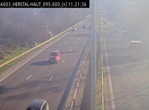 <h2>Webcam autoroute Belgique - Herstal - E40 direction Aix-la-Chapelle - BK 97</h2>